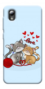Чохол Два коти Love для ZTE Blade A3 (2019)