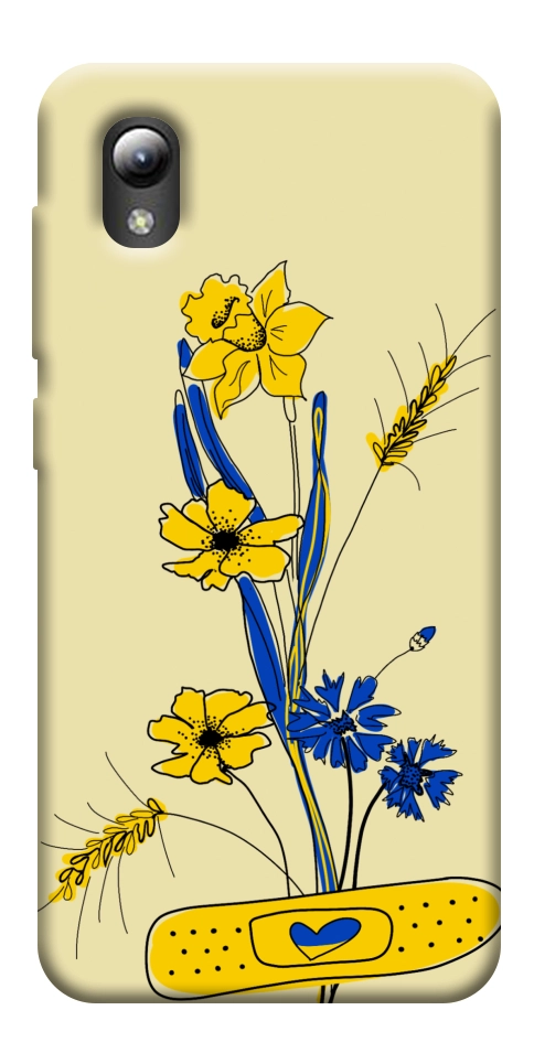 Чехол Українські квіточки для ZTE Blade A3 (2019)