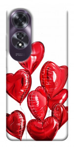 Чехол Heart balloons для Oppo A60 4G