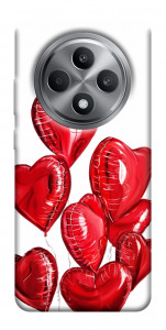 Чехол Heart balloons для Oppo Reno 12 F 4G