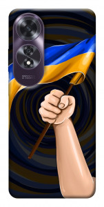 Чехол Флаг для Oppo A60 4G