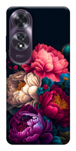 Чехол Букет цветов для Oppo A60 4G