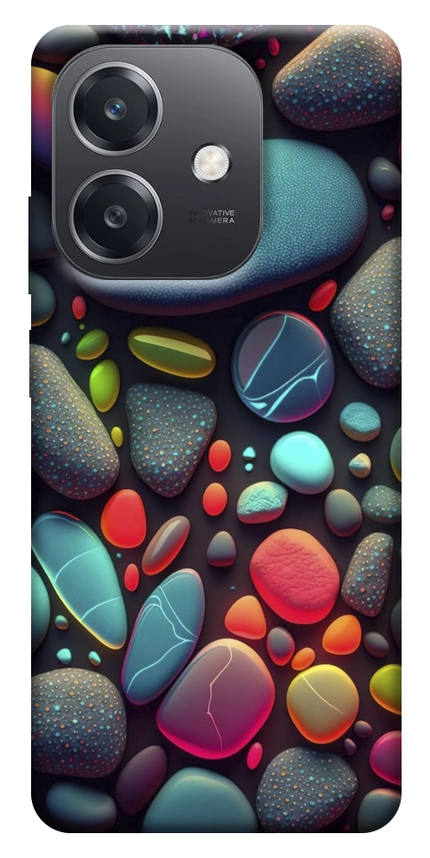 Чехол Разноцветные камни для Oppo A40m