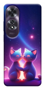 Чехол Космокоты для Oppo A60 4G