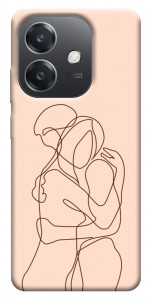 Чехол Couple line для Oppo A40m
