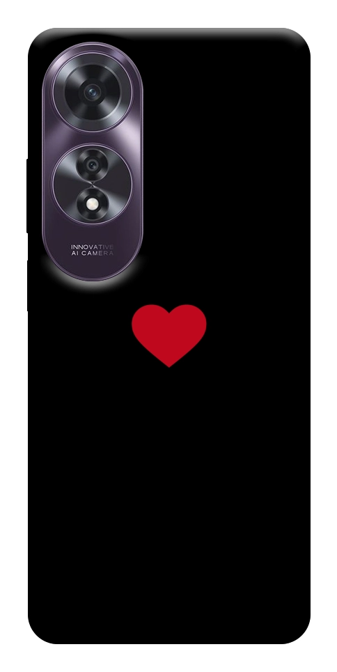 Чехол Simple heart для Oppo A60 4G