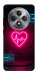 Чехол Neon heart для Oppo Reno 12 F 4G
