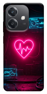Чехол Neon heart для Oppo A40m