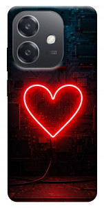 Чехол Яркое сердце для Oppo A40m