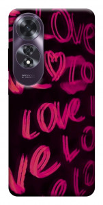 Чехол Neon love для Oppo A60 4G