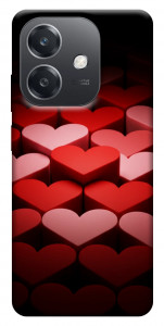 Чехол Hearts pattern для Oppo A40m