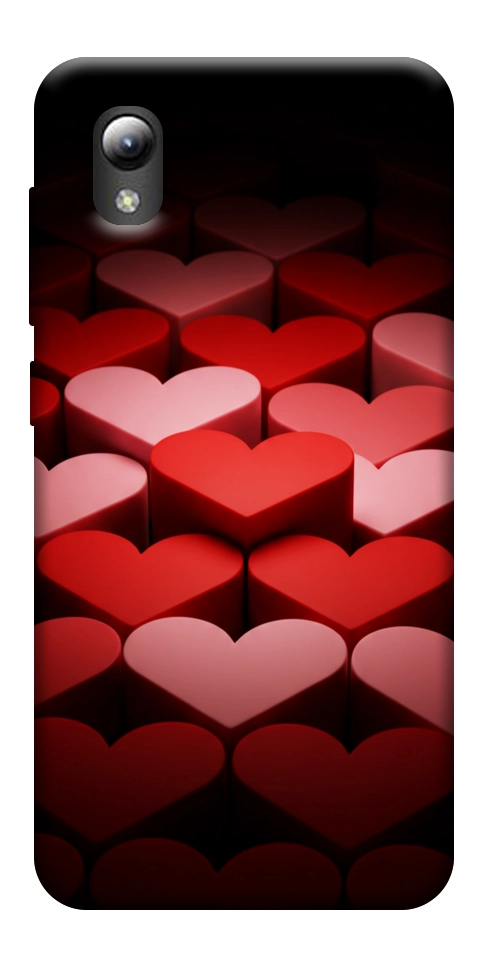 Чехол Hearts pattern для ZTE Blade A3 (2019)