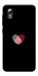 Чохол Fingerprint heart для ZTE Blade A3 (2019)