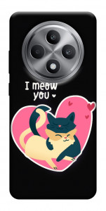 Чехол I meou you Love для Oppo Reno 12 F 4G