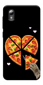 Чохол Pizza Love Cat для ZTE Blade A3 (2019)