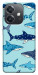 Чехол Shark pattern для Oppo A40m