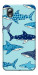 Чохол Shark pattern для ZTE Blade A3 (2019)