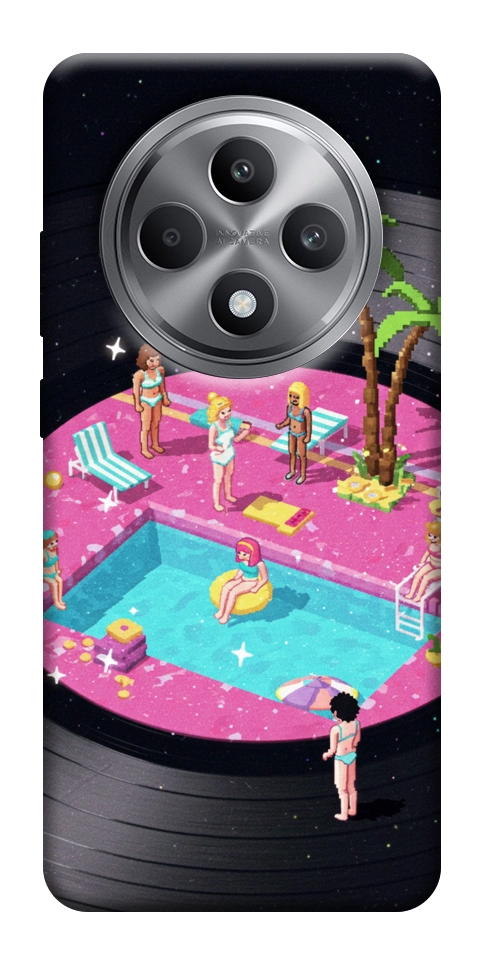 Чехол Pool party для Oppo Reno 12 F 4G
