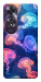 Чехол Neon jellyfishes для Oppo A60 4G