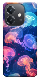 Чехол Neon jellyfishes для Oppo A40m