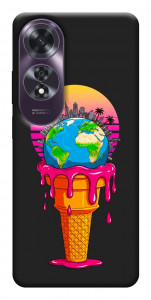 Чехол Ice cream planet для Oppo A60 4G