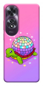 Чехол Disco turtle для Oppo A60 4G