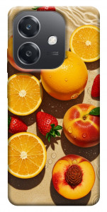 Чехол Яркие фрукты для Oppo A40m