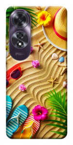 Чехол Пляжные принадлежности для Oppo A60 4G