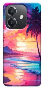 Чехол Закатный пляж для Oppo A40m