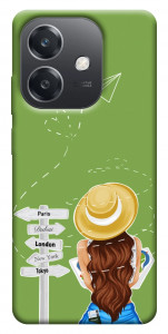 Чехол Travel girl для Oppo A40m