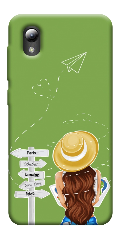 Чохол Travel girl для ZTE Blade A3 (2019)