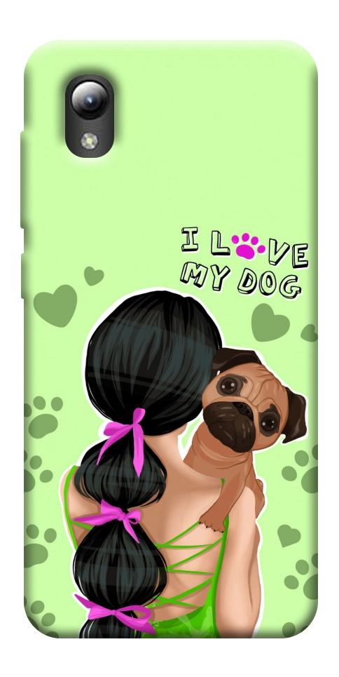 Чохол Love my dog для ZTE Blade A3 (2019)