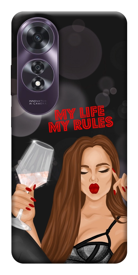 Чохол My life my rules для Oppo A60 4G
