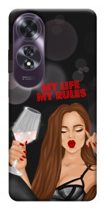 Чохол My life my rules для Oppo A60 4G
