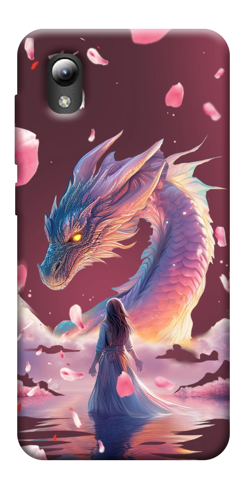 Чехол Girl and dragon для ZTE Blade A3 (2019)