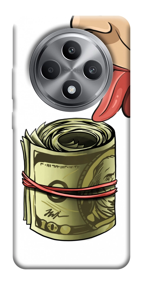 Чехол I love money для Oppo Reno 12 F 4G