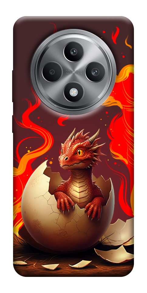 Чехол Fire dragon для Oppo Reno 12 F 4G