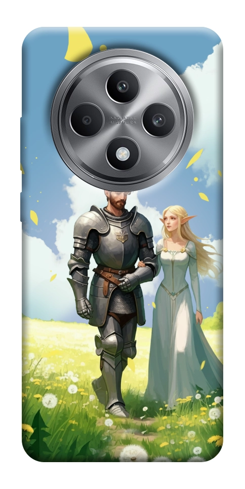 Чехол Fantasy couple для Oppo Reno 12 F 4G
