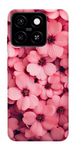 Чохол Pink flowers для ZTE Blade A55 4G