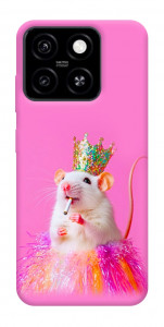 Чохол Гламурний щур для ZTE Blade A55 4G