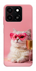 Чохол Pinky cat для ZTE Blade A35 4G