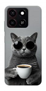 Чохол Grey cat coffee для ZTE Blade A35 4G