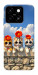 Чехол Flower cats для ZTE Blade A55 4G