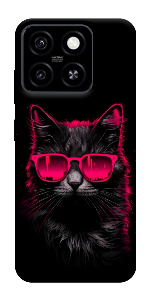 Чохол Cyberpunk cat для ZTE Blade A55 4G