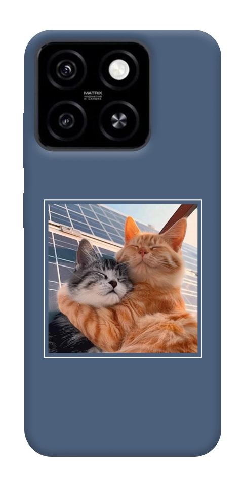 Чохол Котяча ніжність для ZTE Blade A55 4G