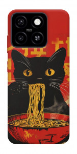 Чохол Cat noodles для ZTE Blade A55 4G