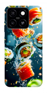 Чохол Sushi falling для ZTE Blade A55 4G