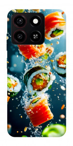 Чохол Sushi falling для ZTE Blade A35 4G