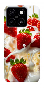 Чохол Strawberry and cream для ZTE Blade A55 4G