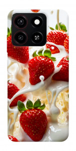 Чохол Strawberry and cream для ZTE Blade A35 4G